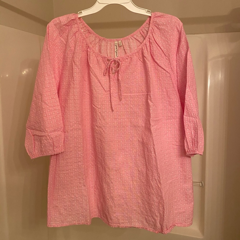 Women’s pink blouse